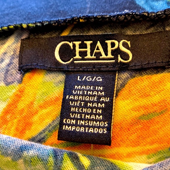 Chaps Floral Print Skirt NEW - Picture 2 of 5